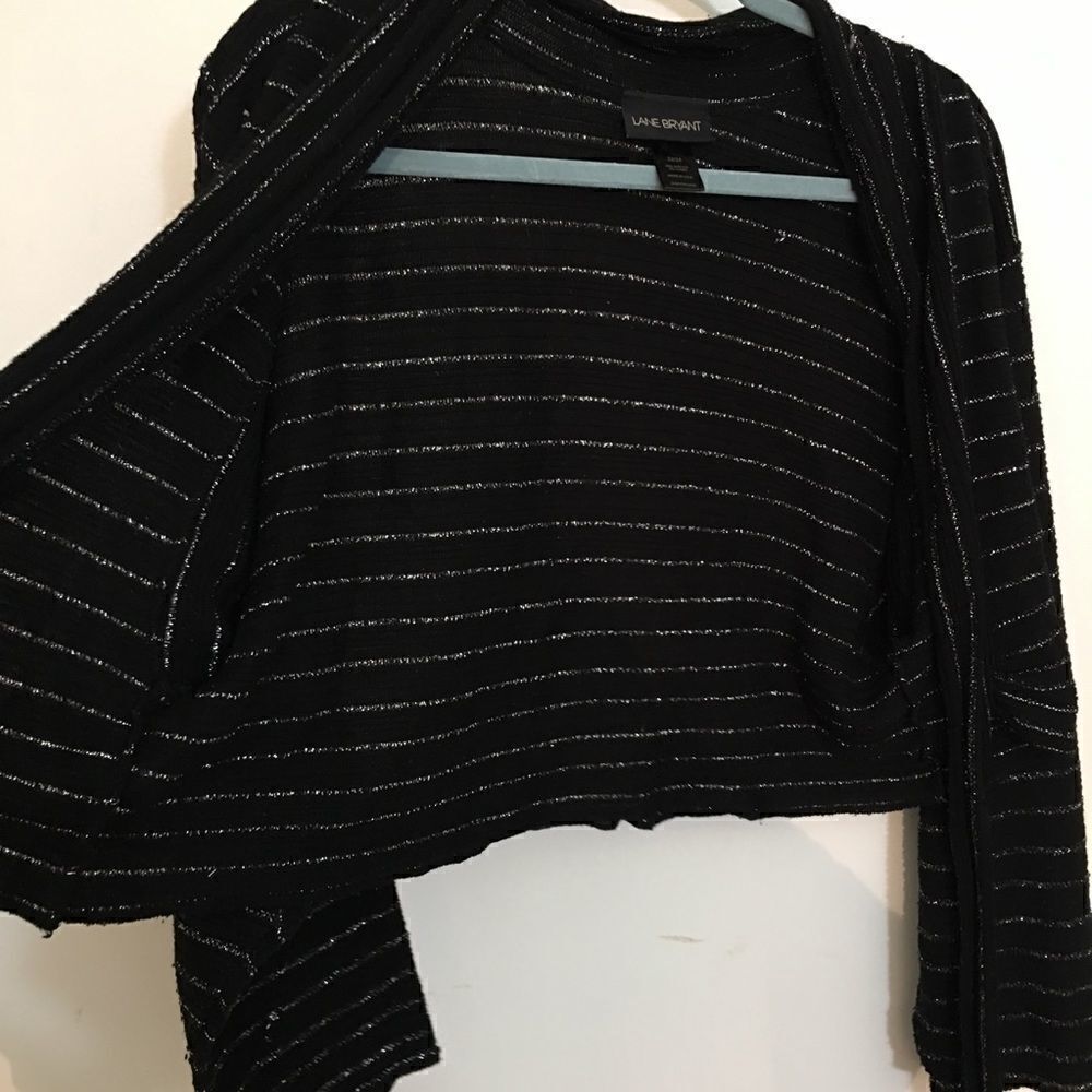 Buy 1 get 1 FREELane Bryant Tie front Cardigan Top - Picture 2 of 8